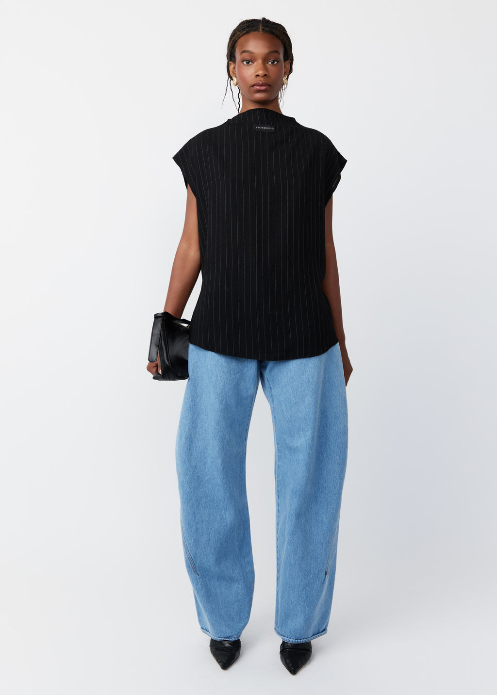 KABEAU SLEEVELESS TOP – KwameAdusei