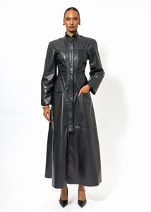 KAGE LEATHER DRESS