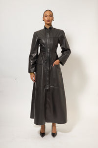 KAGE LEATHER DRESS