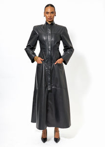 KAGE LEATHER DRESS