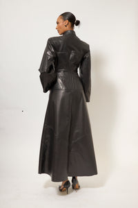 KAGE LEATHER DRESS