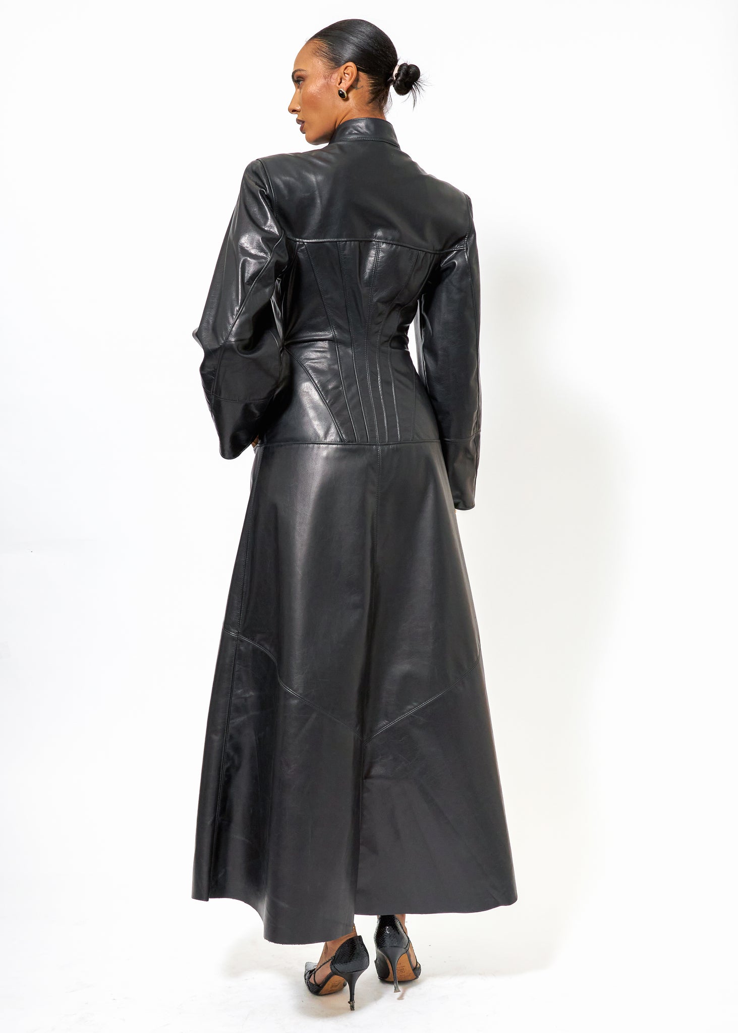 KAGE LEATHER DRESS