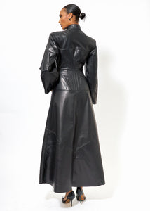 KAGE LEATHER DRESS