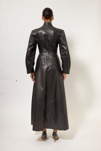 KAGE LEATHER DRESS