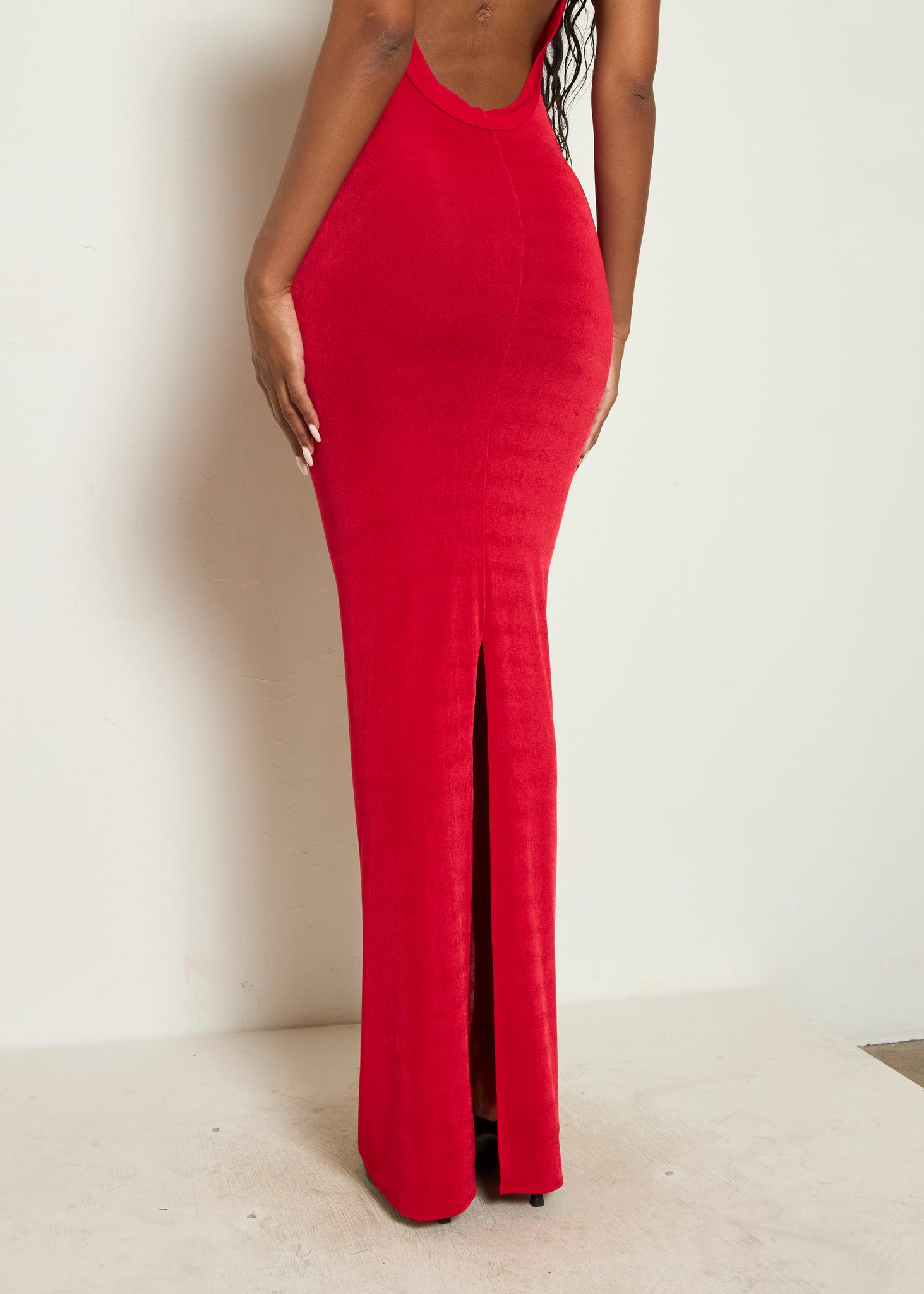 KAZI RED MAXI DRESS