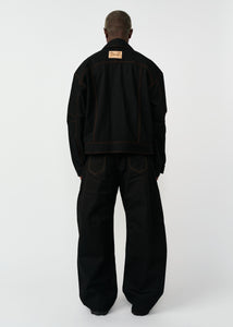 KADO CURVED DENIM PANTS
