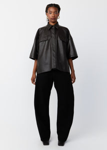 KADO CURVED DENIM PANTS
