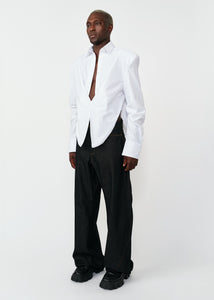 KADO CURVED DENIM PANTS