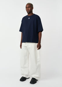 KADO CURVED DENIM PANTS