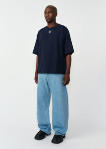 KADO CURVED DENIM PANTS