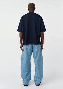 KADO CURVED DENIM PANTS